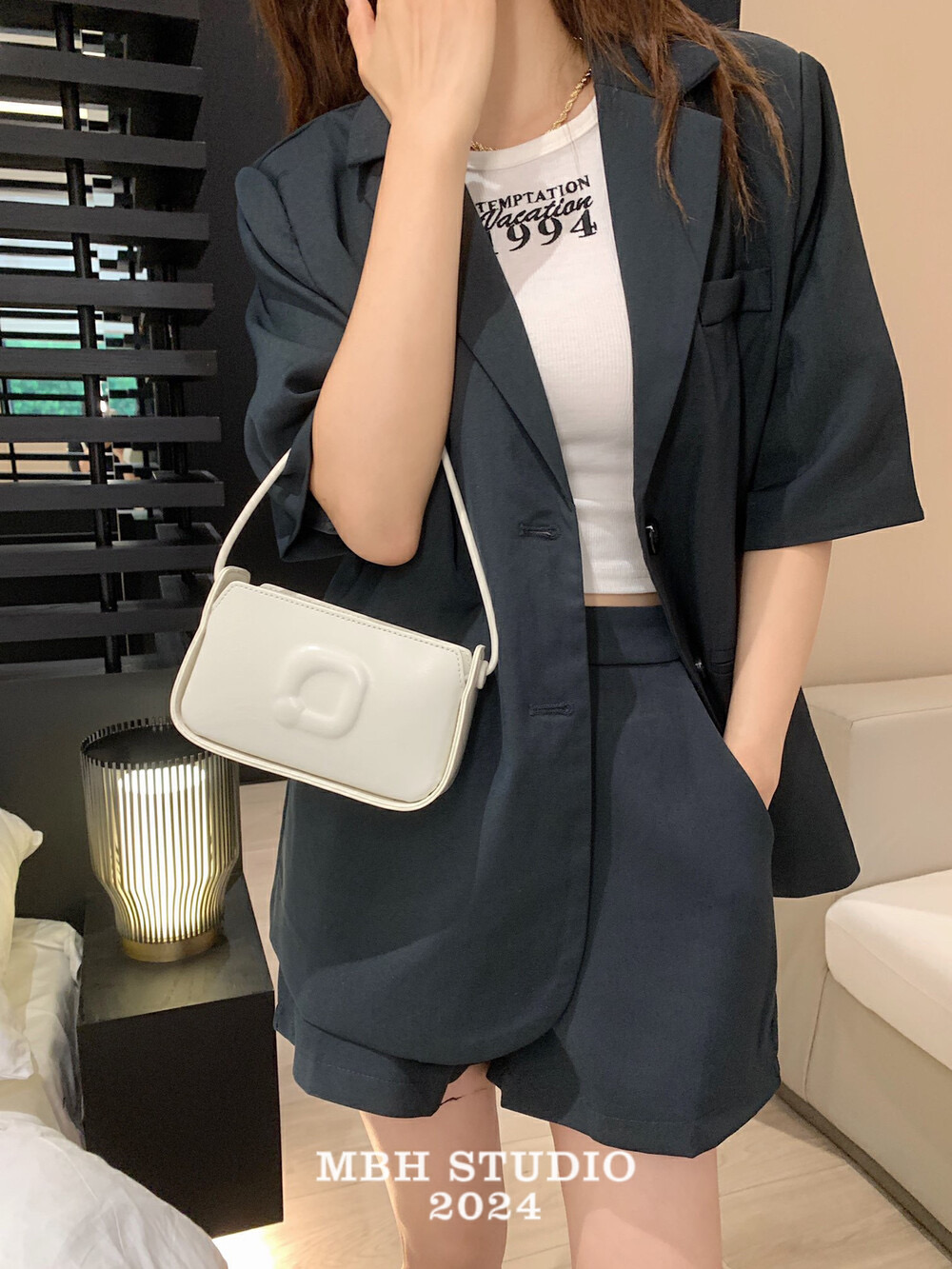 MBH Dopamine Color 3D Letter Crossbody Bag with Adjustable Strap