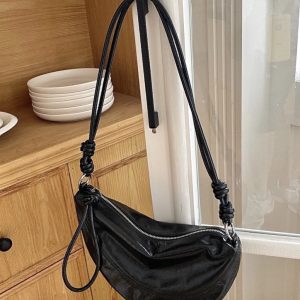 MBH Niche Elegant Soft Leather Crossbody Bag