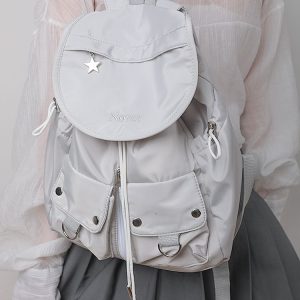 2025 New Niche Japanese Korean Waterproof Outdoor Travel Commute Hiking Small Backpack