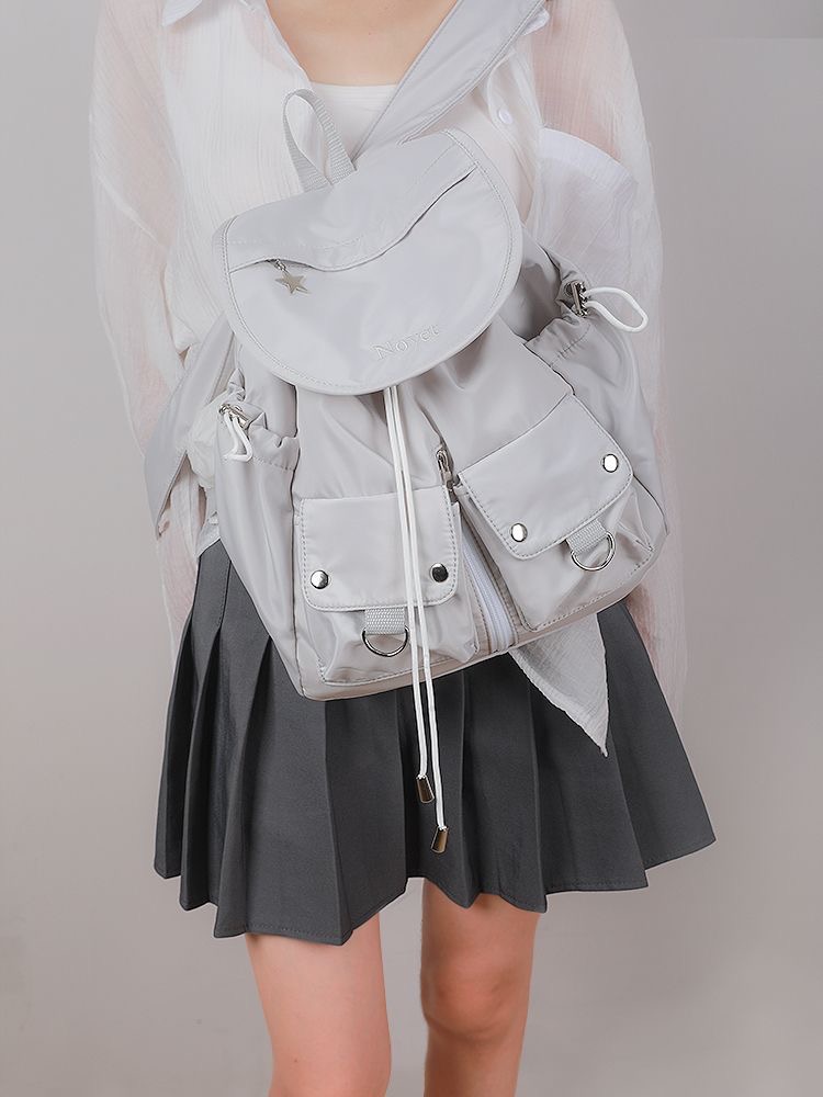 2025 New Niche Japanese Korean Waterproof Outdoor Travel Commute Hiking Small Backpack - Image 3