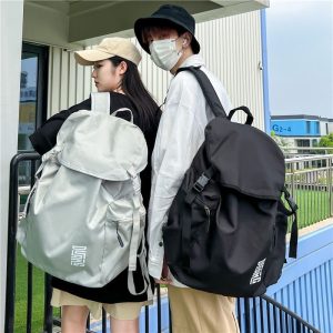 Nomore Lightweight Travel Backpack for Women Large Capacity Outdoor Water Resistant Nylon School Bag