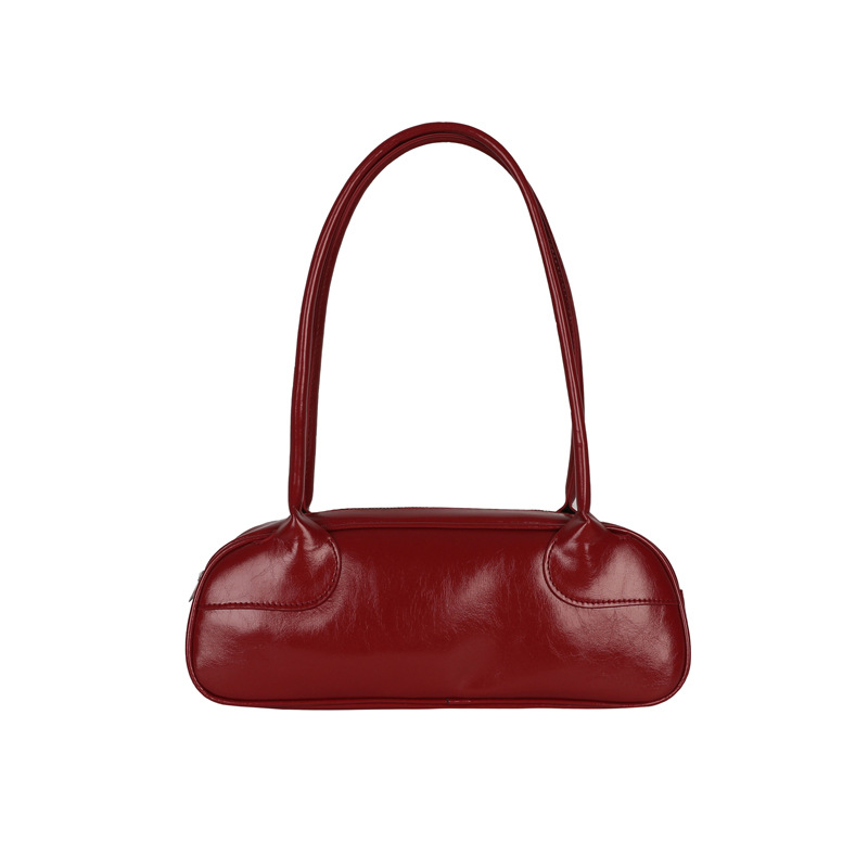 Minimalist Cross-Border Design Handbag for Women 2025 New Fashion Large Capacity Underarm Shoulder Baguette Bag - Image 5